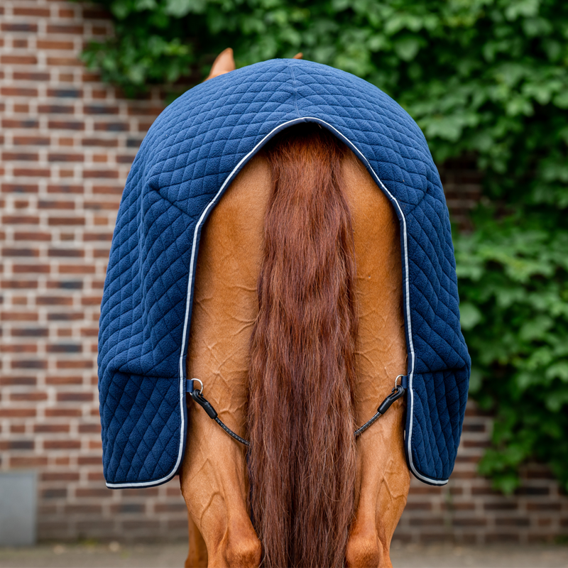 Horseware Autumn Cooler - Navy/Navy/Silver-3